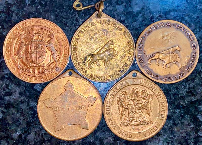 SA Union. Medals (1 bid takes all)