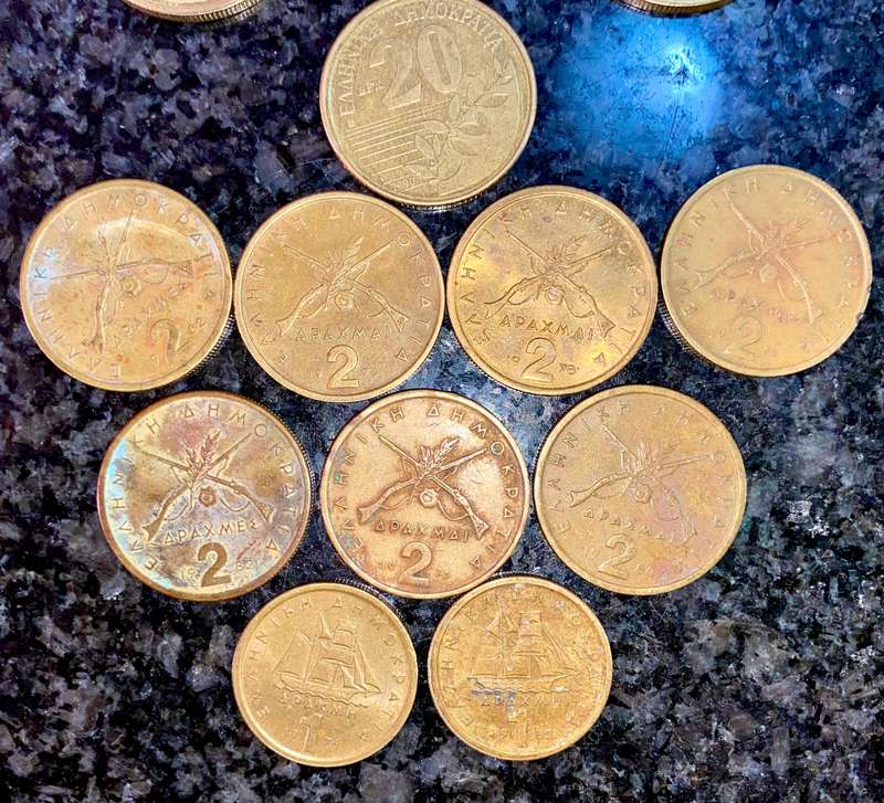 Greece coin lot (1 bid takes all)