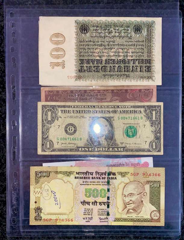 International lot Various Country's sleeves included (1 bid takes all)
