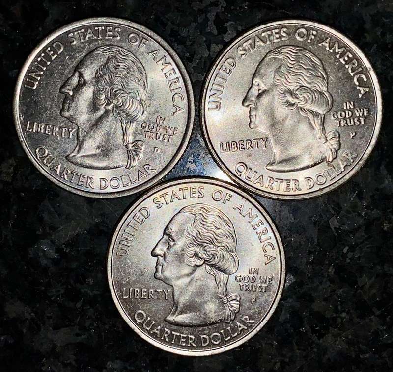 USA - 1/4 dollar - 50 States set 2001 good condition (1 bid takes all )