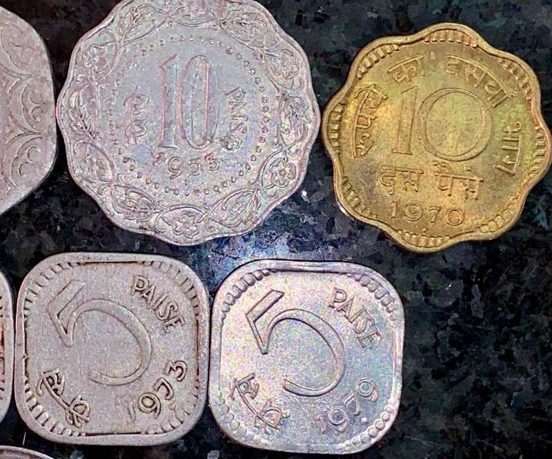 India coin lot - from 1960s (1 bid takes all)