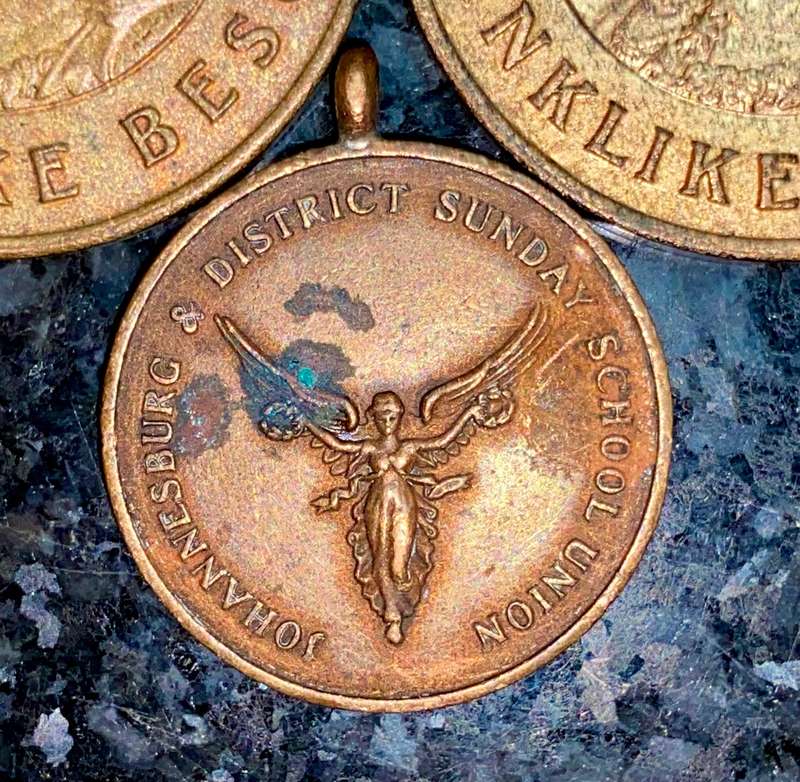South Africa Medals - JHB & District Sunday School Union 1947 & Royal Visit (1 bid takes all)