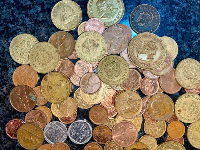 South Africa Coin Lot Various Dates (1 bid takes all)