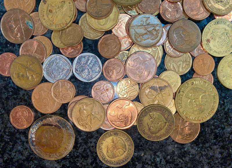 South Africa Coin Lot Various Dates (1 bid takes all)