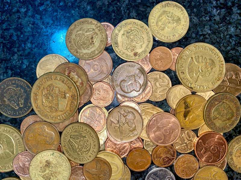 South Africa Coin Lot Various Dates (1 bid takes all)