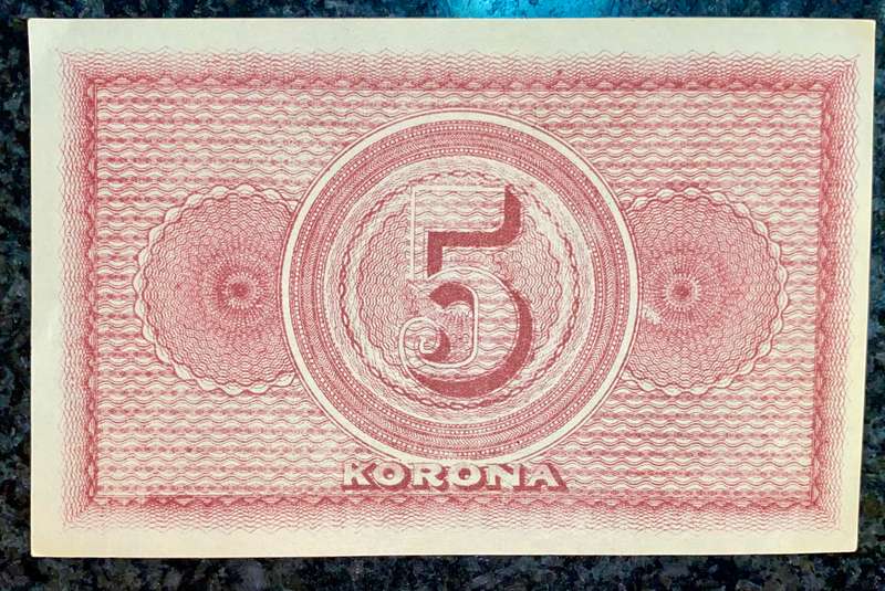 HUNGARY 5 KORONA ND - EMERGENCY MONEY 5 CROWNS WORTH REDEEM AT PLANT- SCARCE (1 BID TAKES ALL)