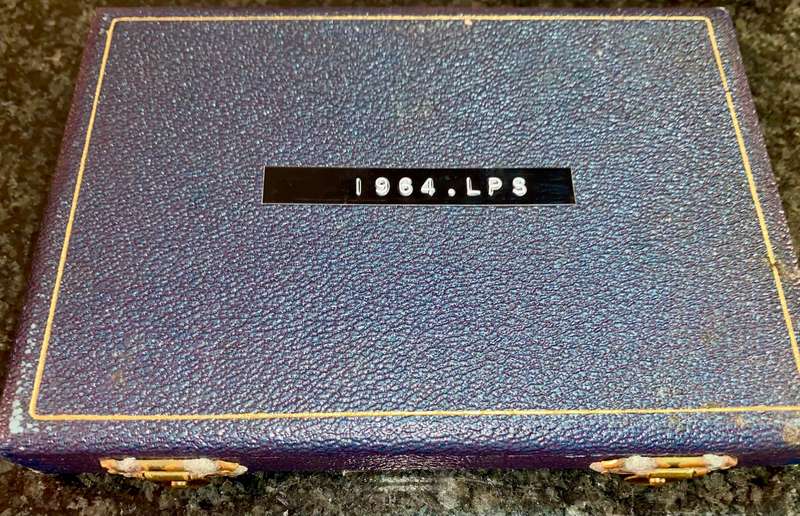 South Africa. 1964 Proof Set - Silver 50 Cent to 1/2 Cent in original mint box