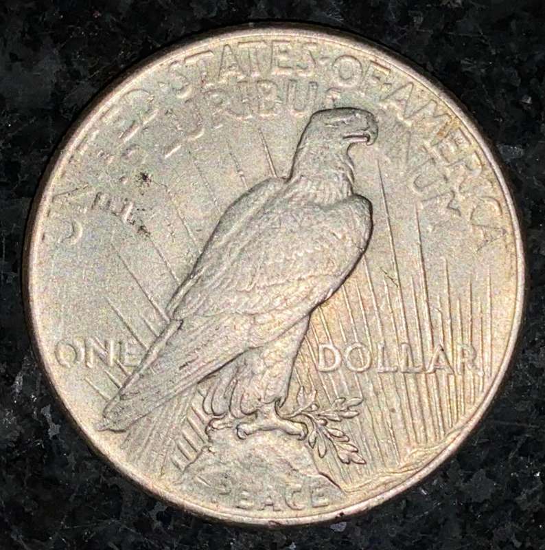 USA Silver Peace 1 dollar - 1925 Philadelphia mint -
