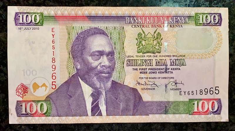 KENYA 100 SHILLING 2010