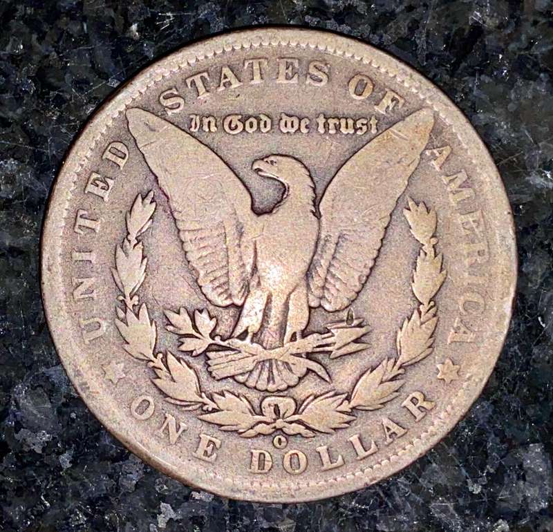USA silver Morgan 1 dollar - 1890 Orleans mint -