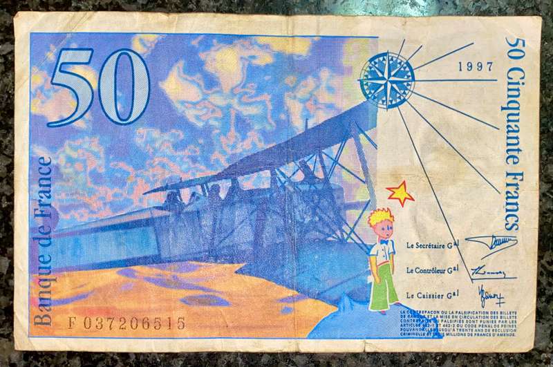 FRANCE 50 FRANCS 1997