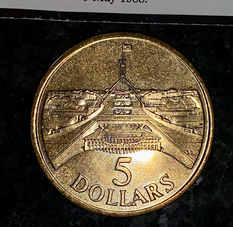Australia. Commemorative 5 dollar 1988