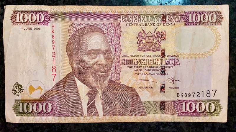 KENYA 1000 SHILLING 2005