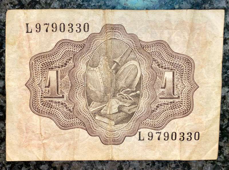 SPAIN 1 PESETAS 1951