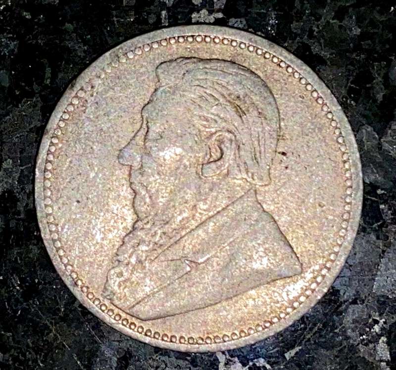 Z.A.R Silver 1895 - 6 pence