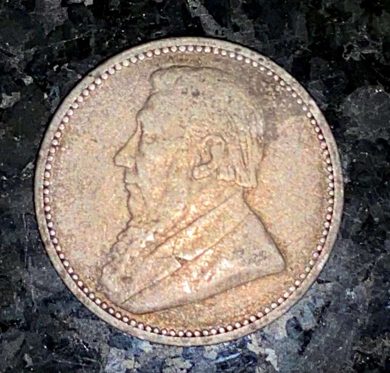 Z.A.R Silver 1892 - 6 pence