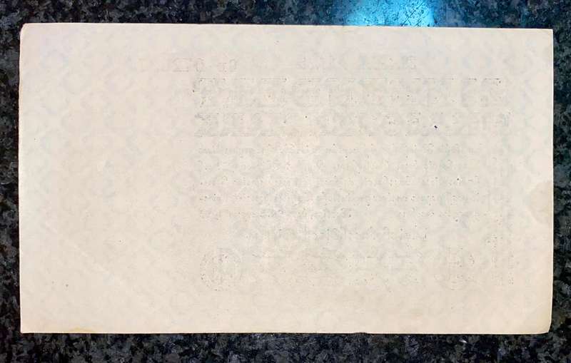 Germany. 100 million mark 1923