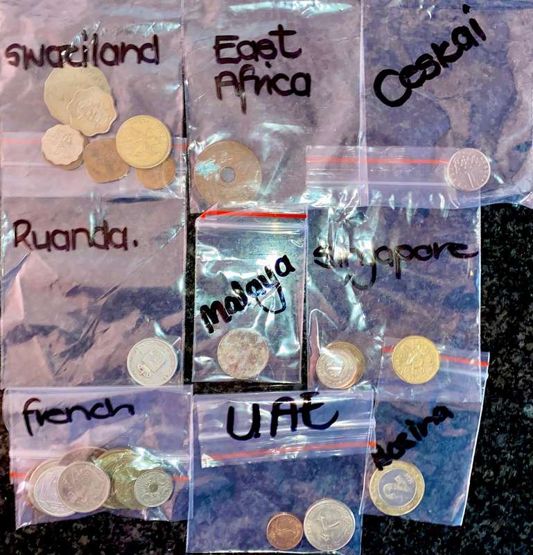 International lot 9 Different Country's (1 bid takes all)