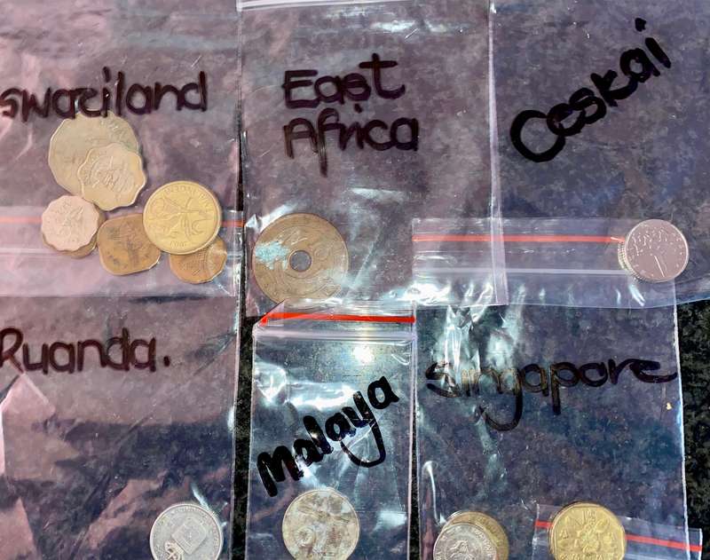 International lot 9 Different Country's (1 bid takes all)