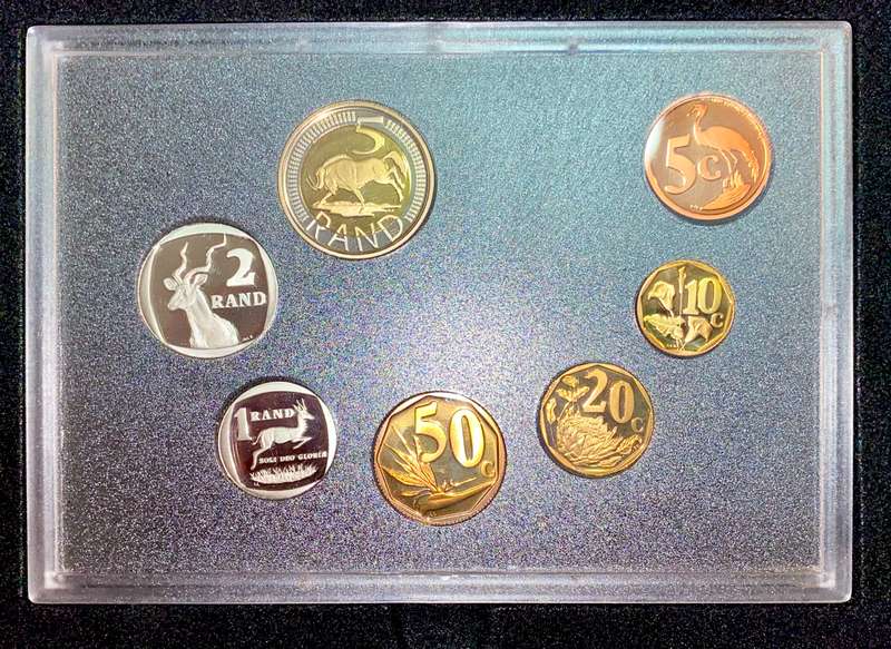 SOUTH AFRICA PROOF SET R5 TO 5 CENT - 2006