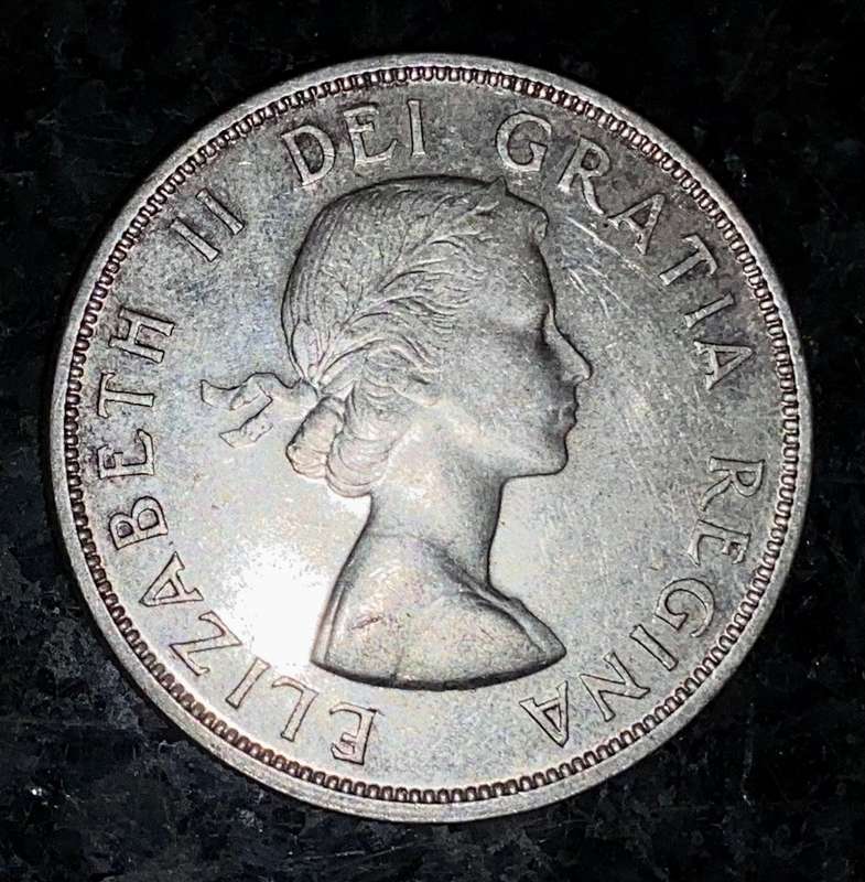 CANADA SILVER 1 DOLLAR 1951