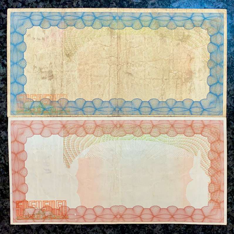 ZIMBABWE SET 20,000 DOLLARS & 5,000 DOLLARS -- 2004 (1 BID TAKES ALL)