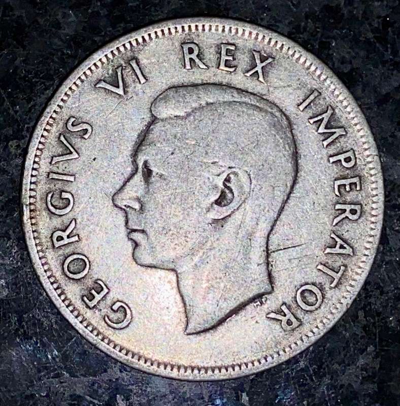 S A UNION SILVER 2 1/2 SHILLINGS 1937