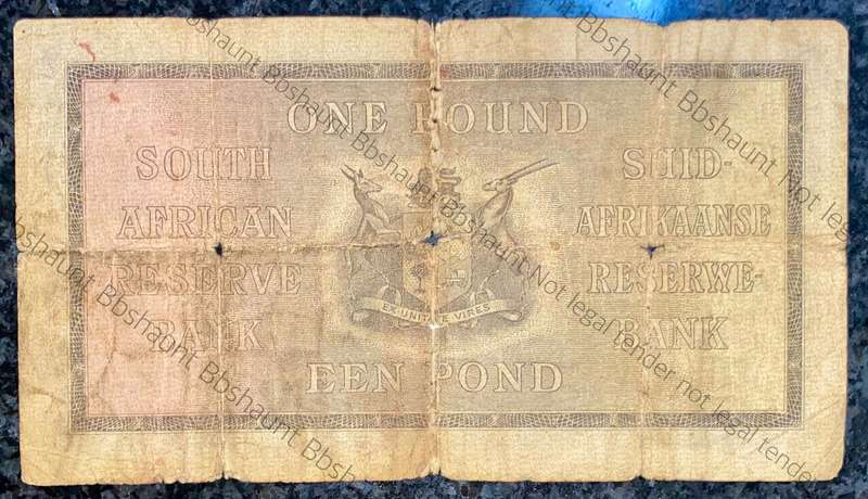 J Postmus. 1 pound 5th November 1940