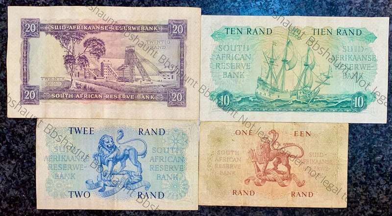 COMPLETE SET OF MH DE KOCK & DECIMALS R20 - D1 TO R1 - A4 --  4TH ISSUE 1961(1 BID TAKES ALL)