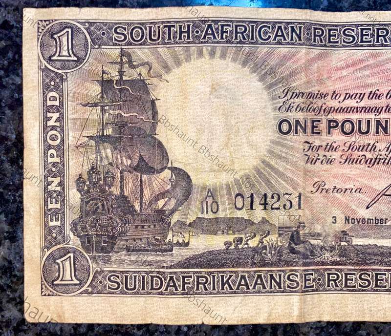 J.Postmus error 1 pound 1941- A110 - off center -