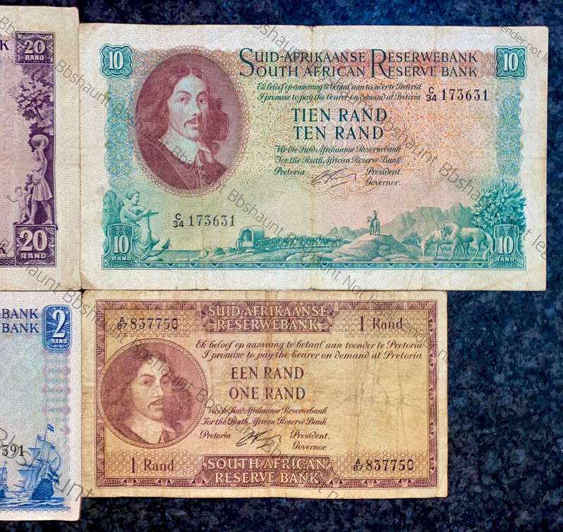 Complete Set G Rissik R20 to R1 - 1st issue 1962 (1 bid takes all)