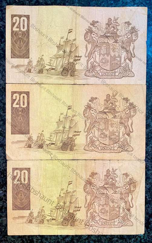 Set of R20 -- CL Stals 1990 & GPC DE Kock 1980s (1 bid takes all)