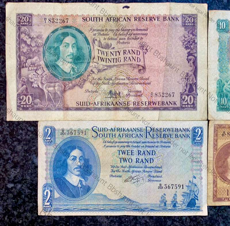 Complete Set G Rissik R20 to R1 - 1st issue 1962 (1 bid takes all)