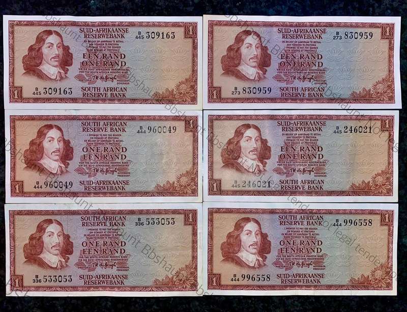 Tw De Jongh. R1 - B series 1973/75 - good condition (1 bid takes all)