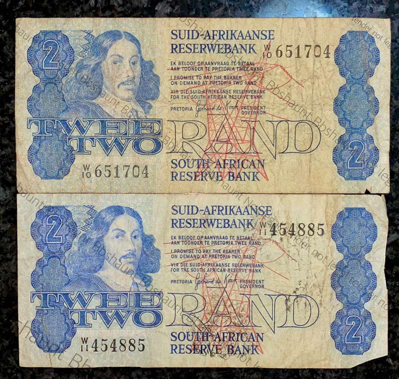 REPLACEMENT NOTES GPC DE KOCK R2 -- W10 & W11 -- SECOND ISSUE 1981( 1 BID TAKES ALL)