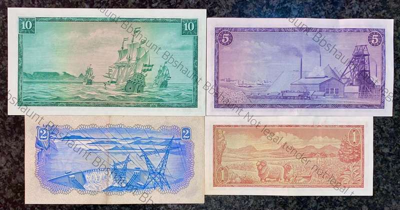 Complete Set Tw De Jongh R10 to R1 - good condition 1967-1975(1 bid takes all)