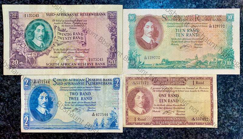 COMPLETE SET OF G.RISSIK R20 - D2 TO R1 - A116 - FIRST ISSUE - 1962(1 BID TAKES ALL)