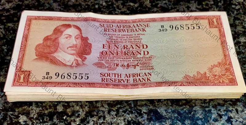 Tw De Jongh. R1 -- mostly EF -- B series 1973/75 (1 bid takes all 20)