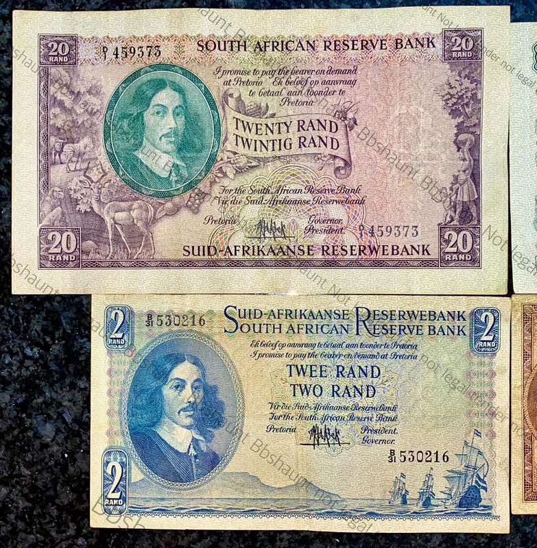 COMPLETE SET OF MH DE KOCK & DECIMALS R20 - D1 TO R1 - A4 --  4TH ISSUE 1961(1 BID TAKES ALL)