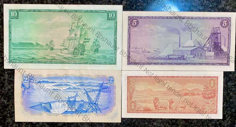 Complete Set Tw De Jongh R10 to R1 - good condition 1967-1975(1 bid takes all)