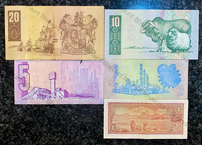 Complete Set TW De Jongh R20 to R1 - 4th issue 1978 (R1 -- 2nd issue 1973) (1 bid takes all)