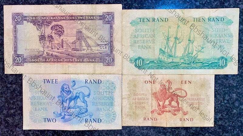 Complete Set Mh De Kock R20 to R1 -- 4th issue 1961 (1 bid takes all)
