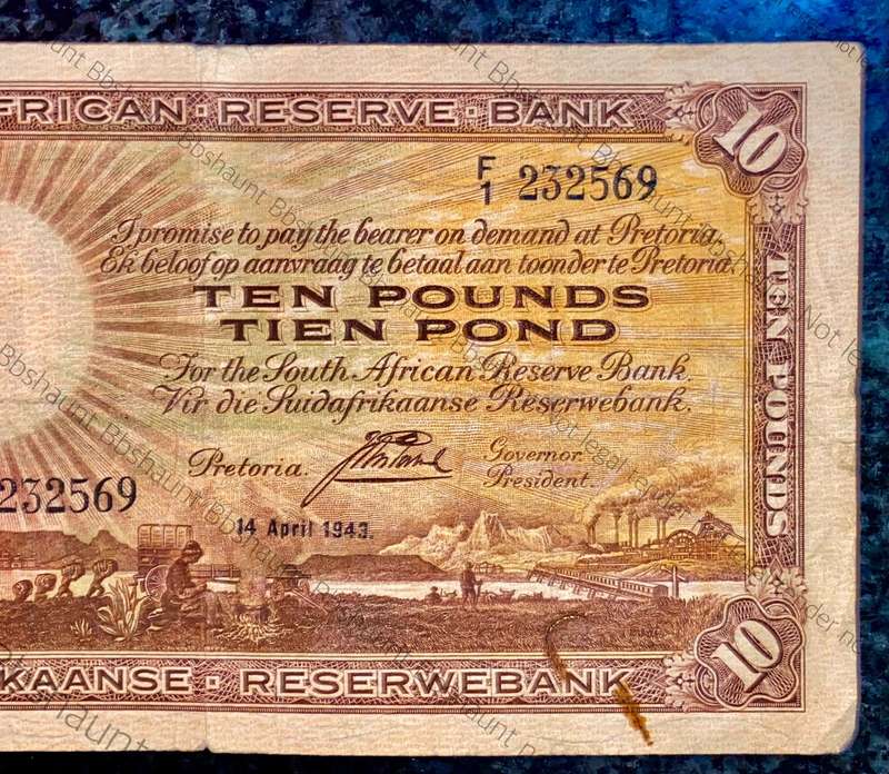J Postmus 10 pound - F1 April 14th 1943 -
