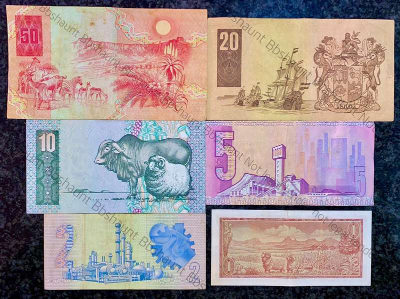 Complete Set CL Stals R50 to R2AA - 1st issue 1990 (R1 TW De Jongh)( 1 bid takes all )