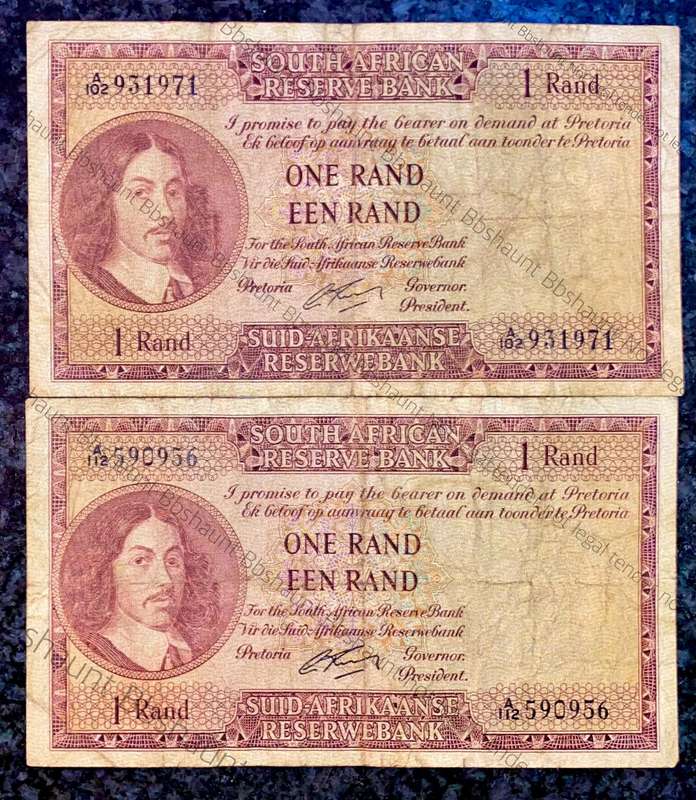 G Rissik R1 - 1st issue 1962(1 bid takes all)