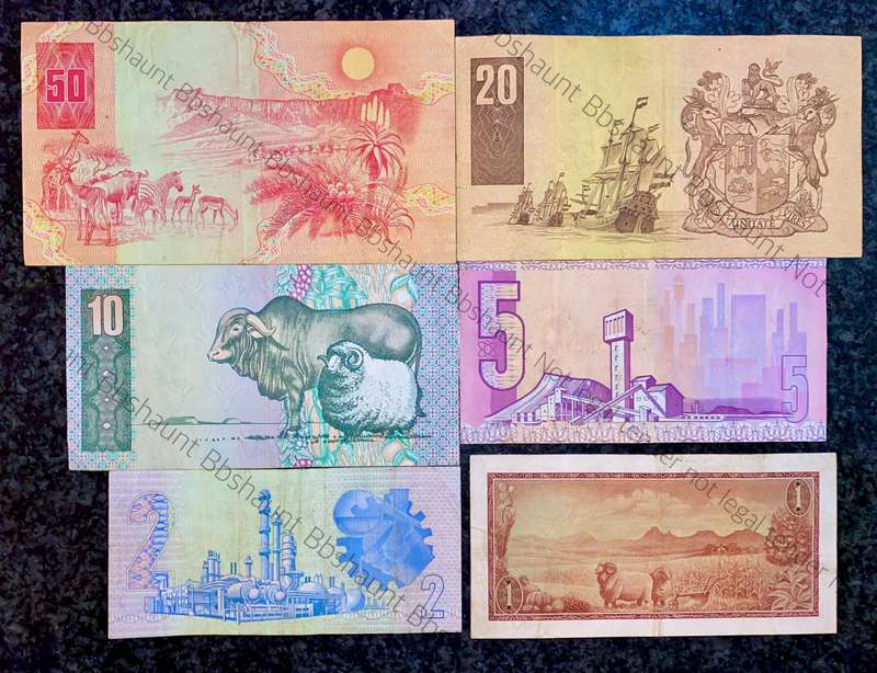 Complete Set CL Stals R50 to R2AA - 1st issue 1990 (R1 TW De Jongh)( 1 bid takes all )