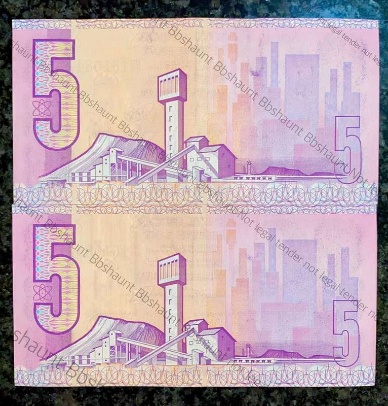 GPC De Kock. R5 in sequence B6 46/151084-085 -- 3rd issue 1984 (1 bid takes all)