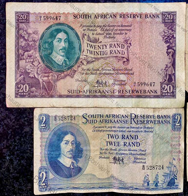 Complete Set Mh De Kock R20 to R1 -- 4th issue 1961 (1 bid takes all)