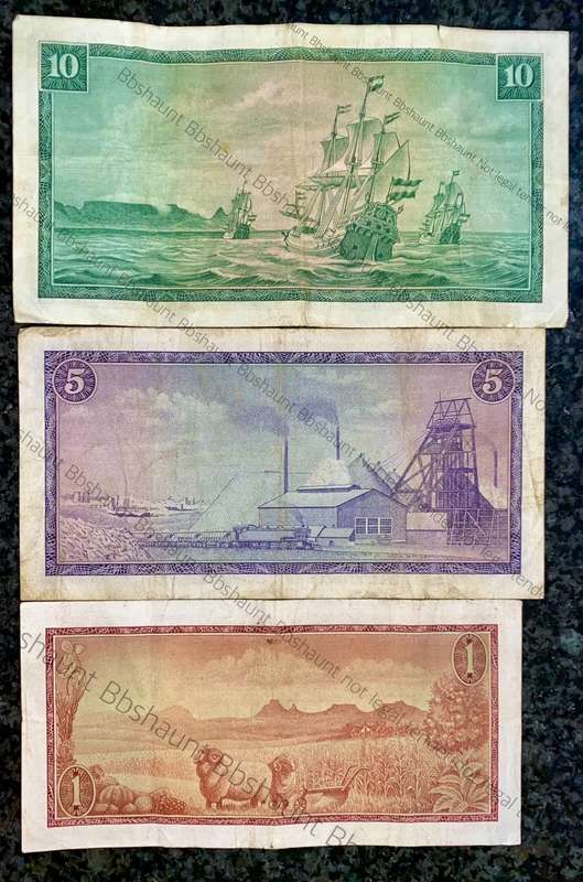 Complete set G Rissik R10 to R1 - 2nd issue 1966 (1 bid takes all)