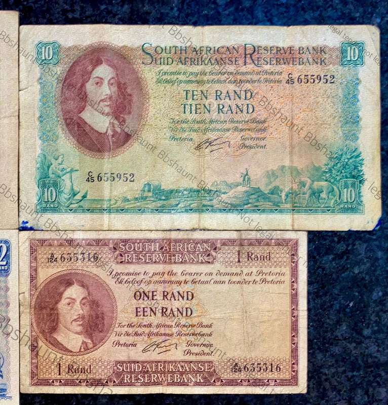 complete set G Rissik R20 to R1 - 1st issue 1962 (1 bid takes all)